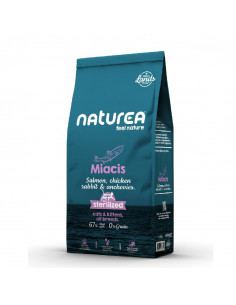 NATUREA LANDS SALMON, CHICKEN, RABBIT & ANCHOVIES