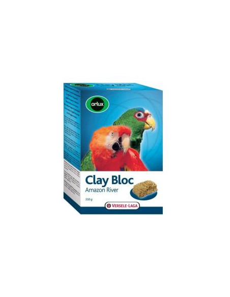 Orlux Clay Bloc - Bloco Argiloso Amazonas - 550 g