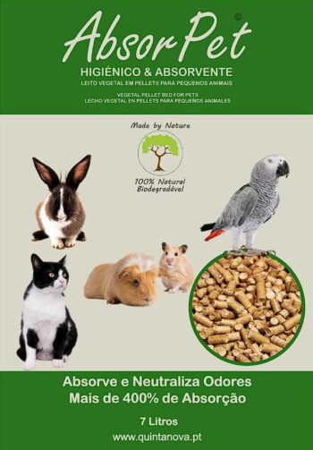 ABSORPET - ABSORVENTE PARA PEQUENOS ANIMAIS