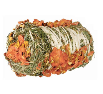 BLOCO DE FENO COM ABÓBORA E CENOURA