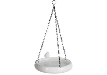 BEBEDOURO/BANHEIRA EM CERÂMICA PARA PENDURAR