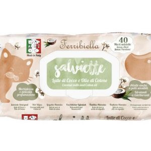 Toalhetes Multiuso Leite Coco, Óleo Algodão & Extrato de Alecrim - 40 UN