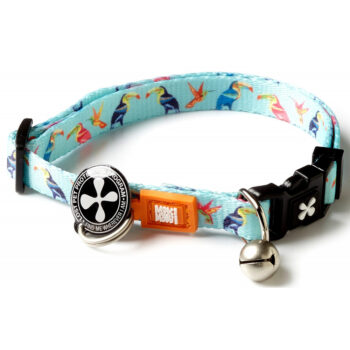 MAX & MOLLY - COLEIRA PARA GATO COM ID TAG 