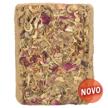 PEDRA DE ARGILA COM FLORES