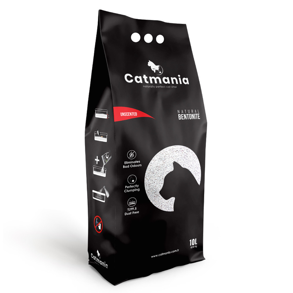 CATMANIA - LITTER BENTONITE "WHITE COMPACT - 10 L / 8,5 KG