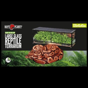 TERRÁRIO DE MONTAGEM REPTIPLANET - XL - 120 x 45 x 45cm