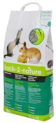 LITTER PEQUENOS ANIMAIS - back2nature -10 L - Fibras Celulose