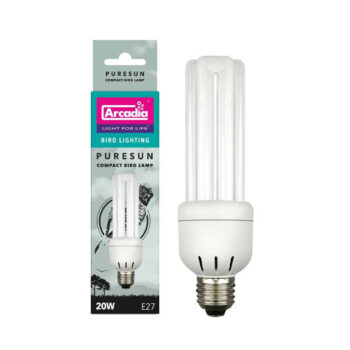 Arcadia PureSun Compact Bulb, 2.4% 20 Watt