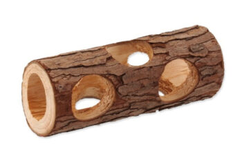 Tubo de Madeira p/Roedores L