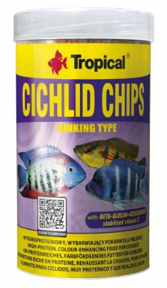 CICHLID CHIPS 250ML