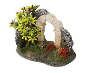 Decoração Poliresina - Roman Arch - 16x8,5x12 cm