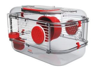 Gaiola Roedores Mini Rody 3 - 33 x 21 x 18 cm - Vermelho