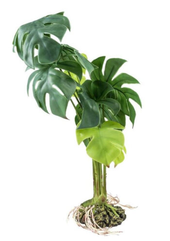 Planta Artificial Monstera 15 x 15 x 28 cm - Verde