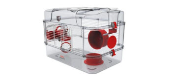 Gaiola Roedores Solo Rody 3 - 41 x 27 x 28 cm- Vermelho