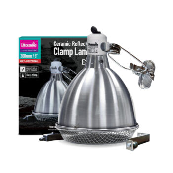Arcadia - Ceramic Reflector Clamp Lamp - 150 W