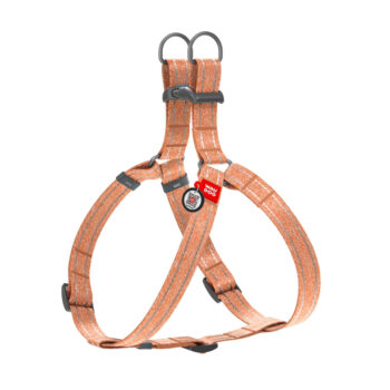 WAUDOG - Re-cotton Peitoral Refletor - Laranja - 20mm x 50-80cm