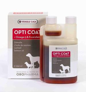 Opti Coat-salmon oil,omega3 & bettacaroteno 250 ml