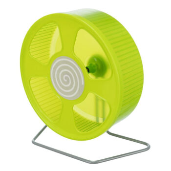 RODA EM PLÁSTICO COM SUPORTE PARA ROEDORES - 20Cm