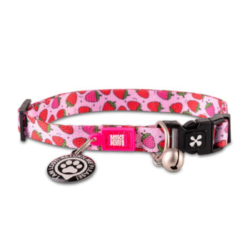 MAX & MOLLY - COLEIRA PARA GATO COM ID TAG 
