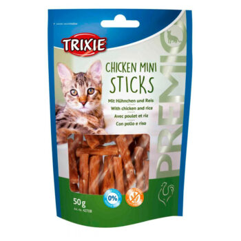 PREMIO - MINI STICKS COM FRANGO E ARROZ