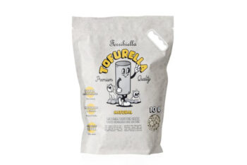 TOFURELLA - Areia de Tofu Para Gato - 10 L Natural Sem Fragrâncias Adicionadas