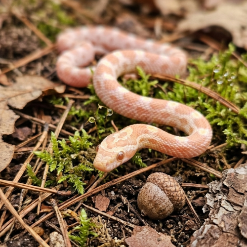 Cobra do Milho Bebé 'Butter' (Pantherophis guttatus)